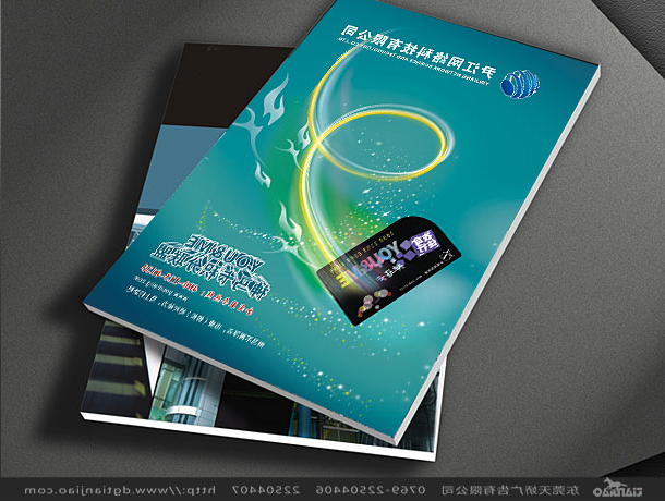 2020年尹江网络科技画册设计制作案例