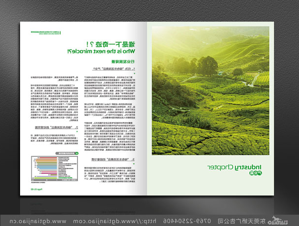 绿色科技画册设计