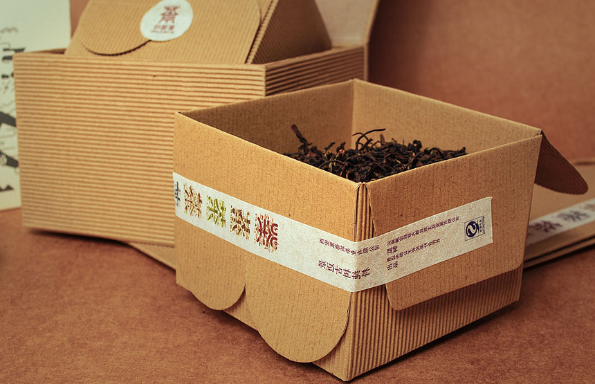 生态茶茶饼包装盒设计