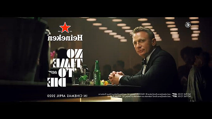 东莞品牌设计公司-喜力啤酒007电影借势广告 现实的邦德