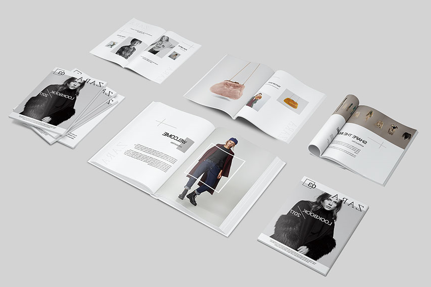 服装业画册设计_服装行业LOGO设计-完成对于市场的定位