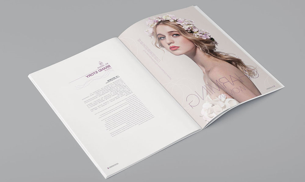 化妆品画册设计-增强美容信息传递效率